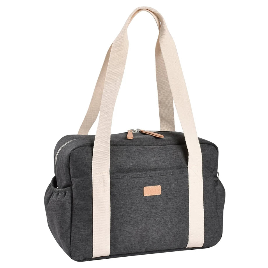 Beaba Paris Diaper Changing Bag (Dark Heather Grey)