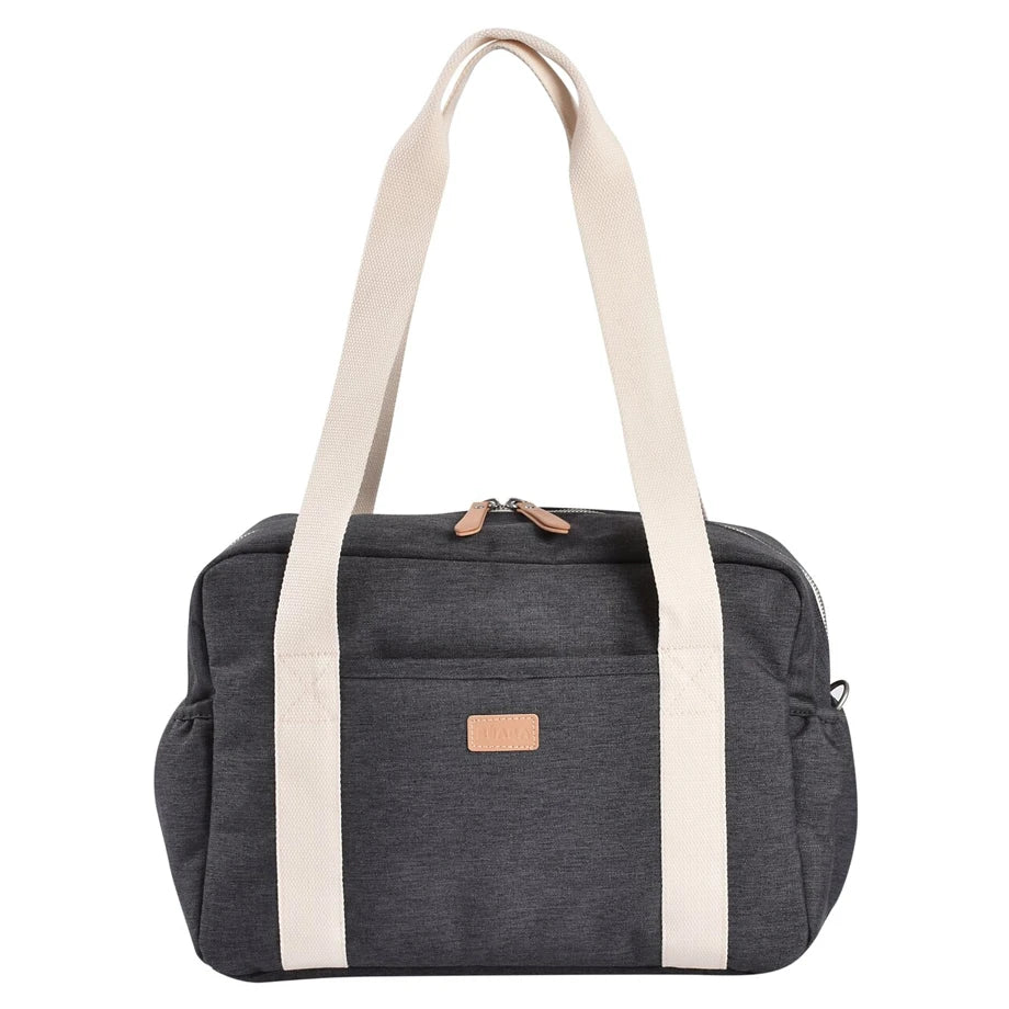 Beaba Paris Diaper Changing Bag (Dark Heather Grey)