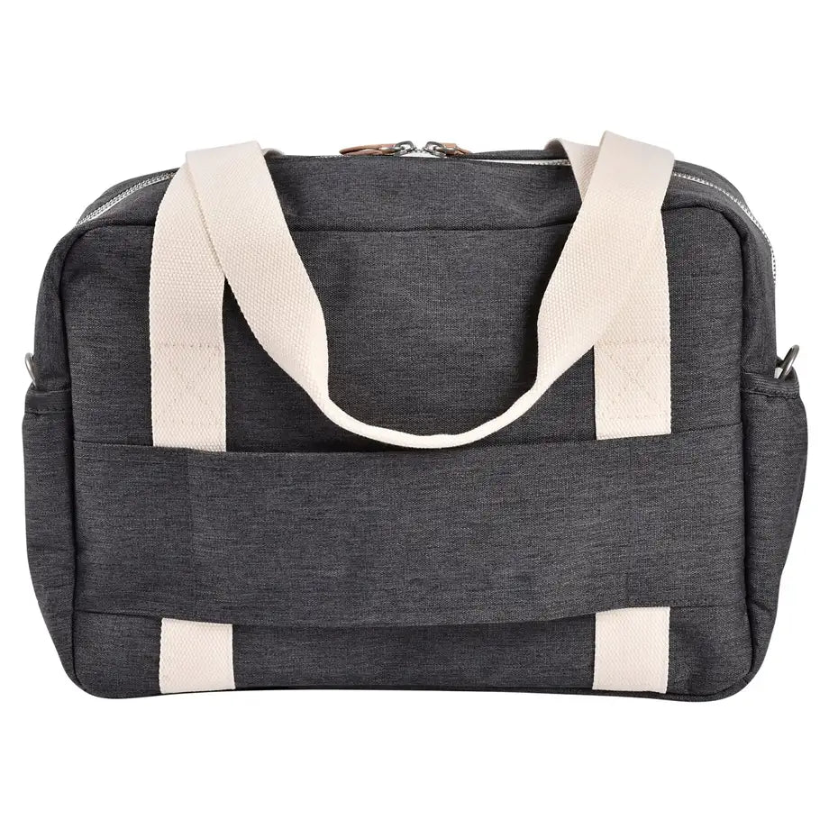 Beaba Paris Diaper Changing Bag (Dark Heather Grey)
