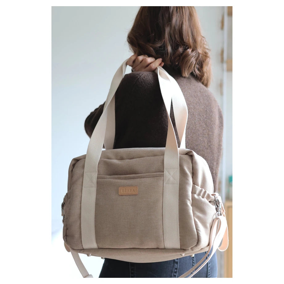 Beaba Paris Diaper Changing Bag (Eco Clay)