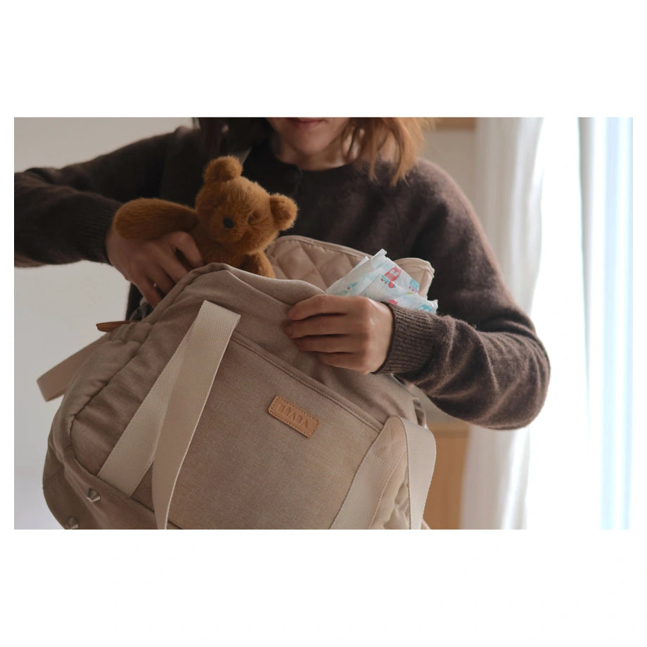 Beaba Paris Diaper Changing Bag (Eco Clay)