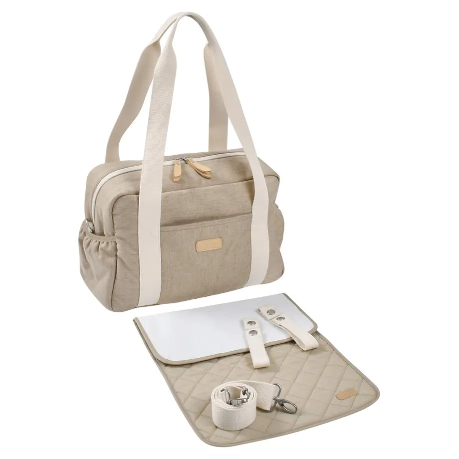 Beaba Paris Diaper Changing Bag (Eco Clay)