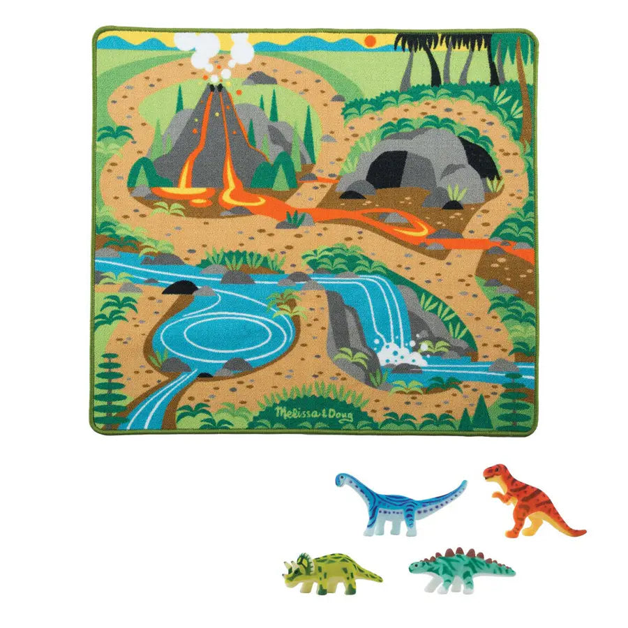سجادة ديناصورات ما قبل التاريخ من Melissa and Doug سجادة ديناصورات ما قبل التاريخ من Melissa and Doug