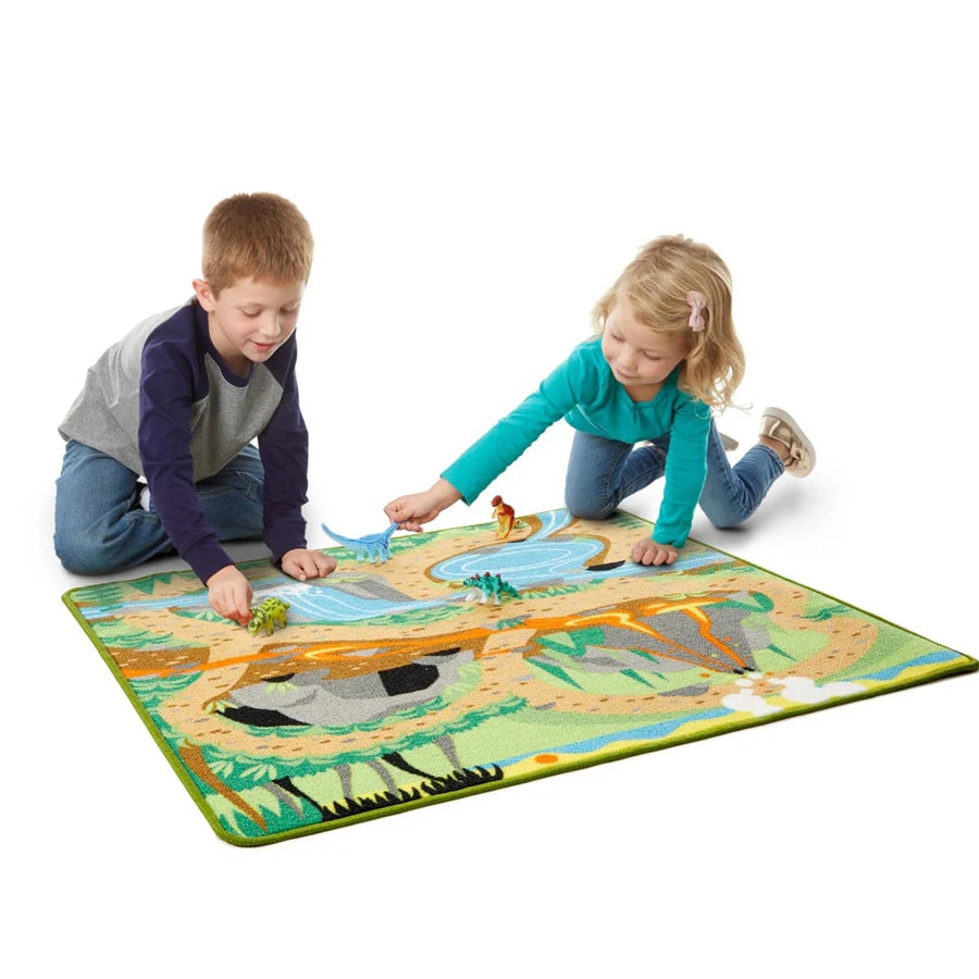 سجادة ديناصورات ما قبل التاريخ من Melissa and Doug سجادة ديناصورات ما قبل التاريخ من Melissa and Doug