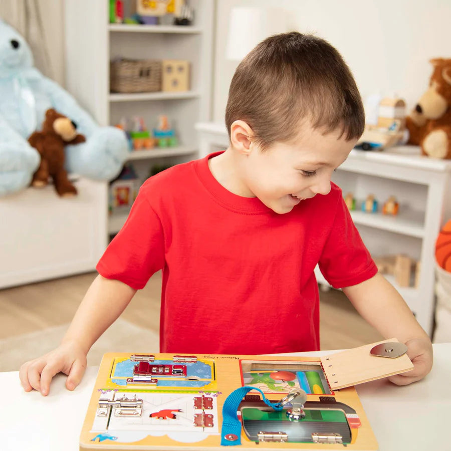 Melissa and Doug Locks & Latches Board Melissa and Doug Locks & Latches Board