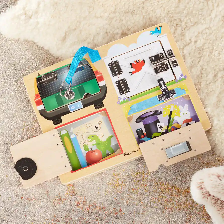 Melissa and Doug Locks & Latches Board Melissa and Doug Locks & Latches Board