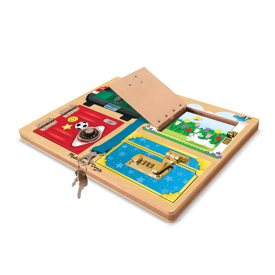 Melissa and Doug Locks & Latches Board Melissa and Doug Locks & Latches Board