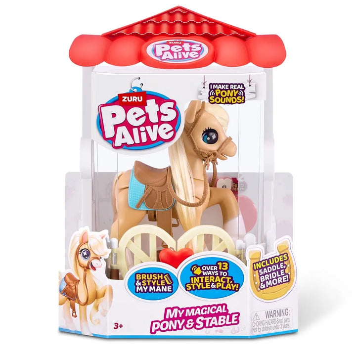 Zuru Pets Alive Robotic Series 1 Pony Playset