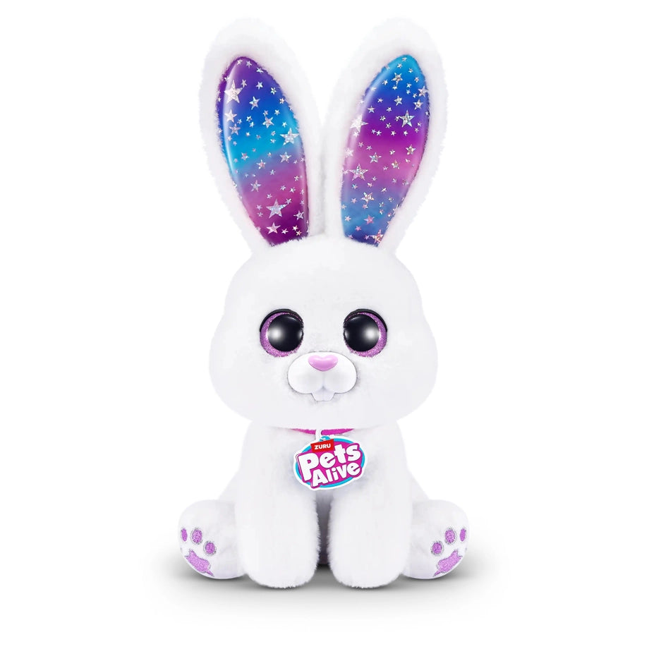 Zuru Pets Alive Magic Bunny Surprise Series 1 Robotic White Bunny (4 Pcs)