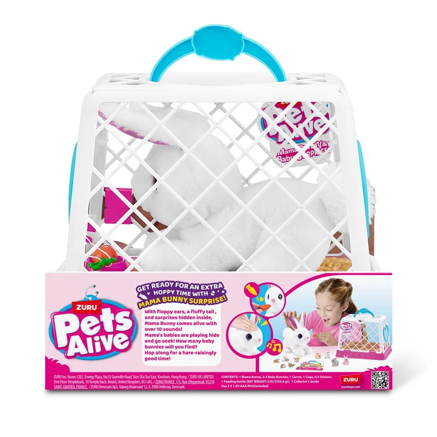 مفاجأة أم وطفل من Zuru Pets Alive - السلسلة 1 مفاجأة أم وطفل من Zuru Pets Alive - السلسلة 1