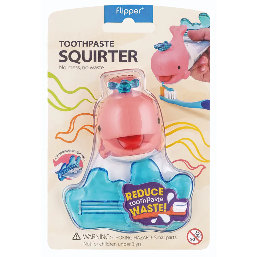 Flipper Toothpaste Squirter Whale (Pink) Flipper Toothpaste Squirter Whale (Pink)