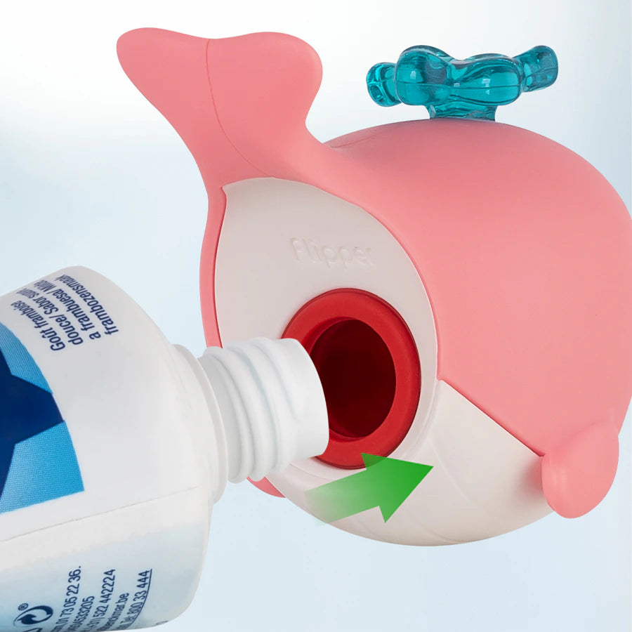 Flipper Toothpaste Squirter Whale (Pink) Flipper Toothpaste Squirter Whale (Pink)
