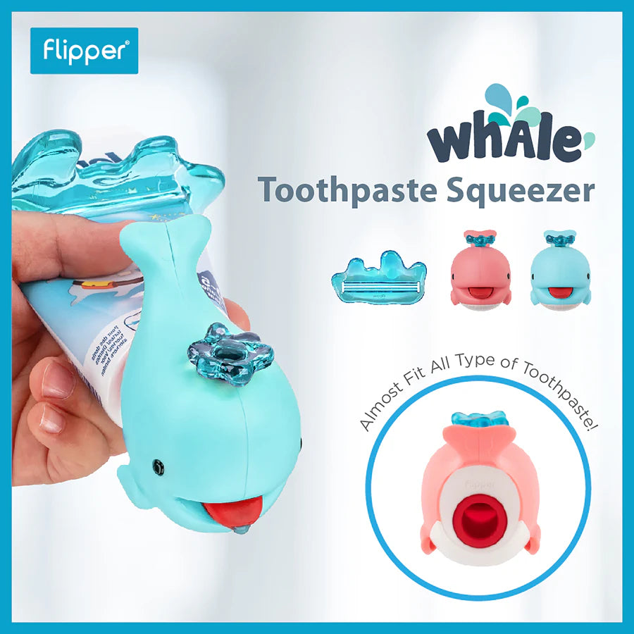Flipper Toothpaste Squirter Whale (Pink) Flipper Toothpaste Squirter Whale (Pink)