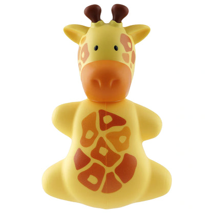 Flipper Fun Animal Hygienic Toothbrush Holder w/ Soft Bristle Toothbrush (Giraffe)