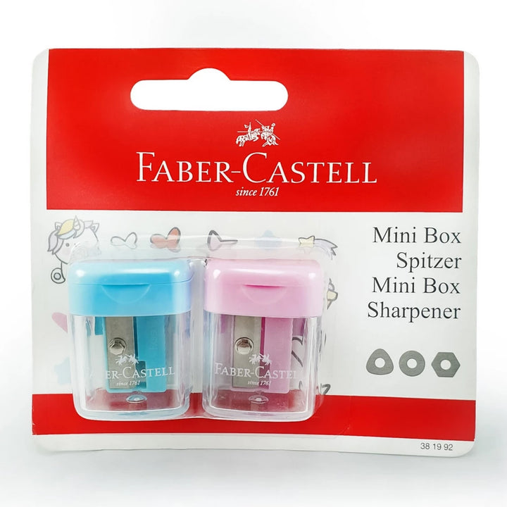 Faber-Castell - Minibox Sharpener Pack of 2