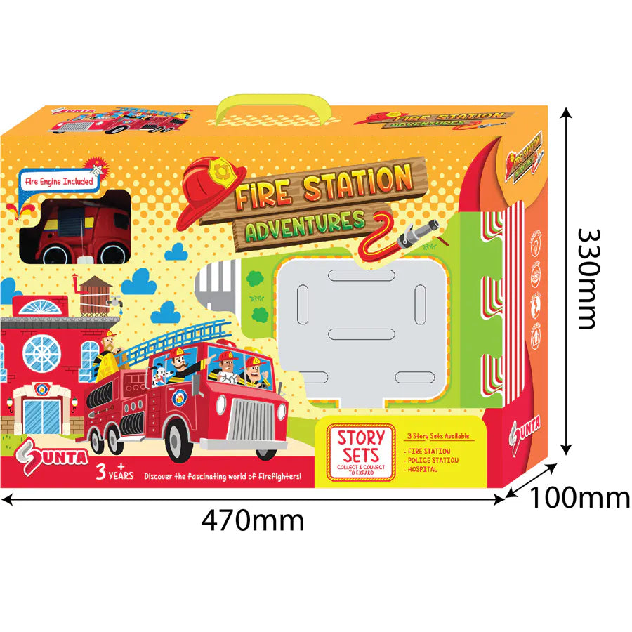 Sunta Fire Station Adventures With Fire Engine Puzzle Mat Sunta Fire Station Adventures With Fire Engine Puzzle Mat
