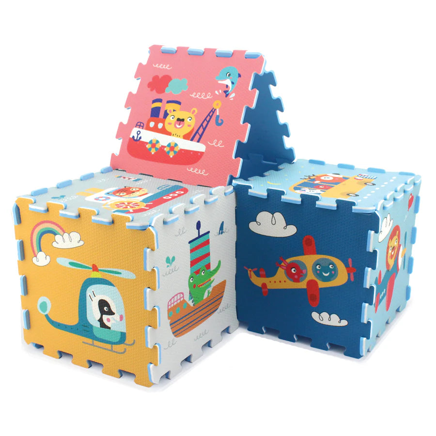 Sunta Transportation & Animals Puzzle Mat 9pcs Sunta Transportation & Animals Puzzle Mat 9pcs