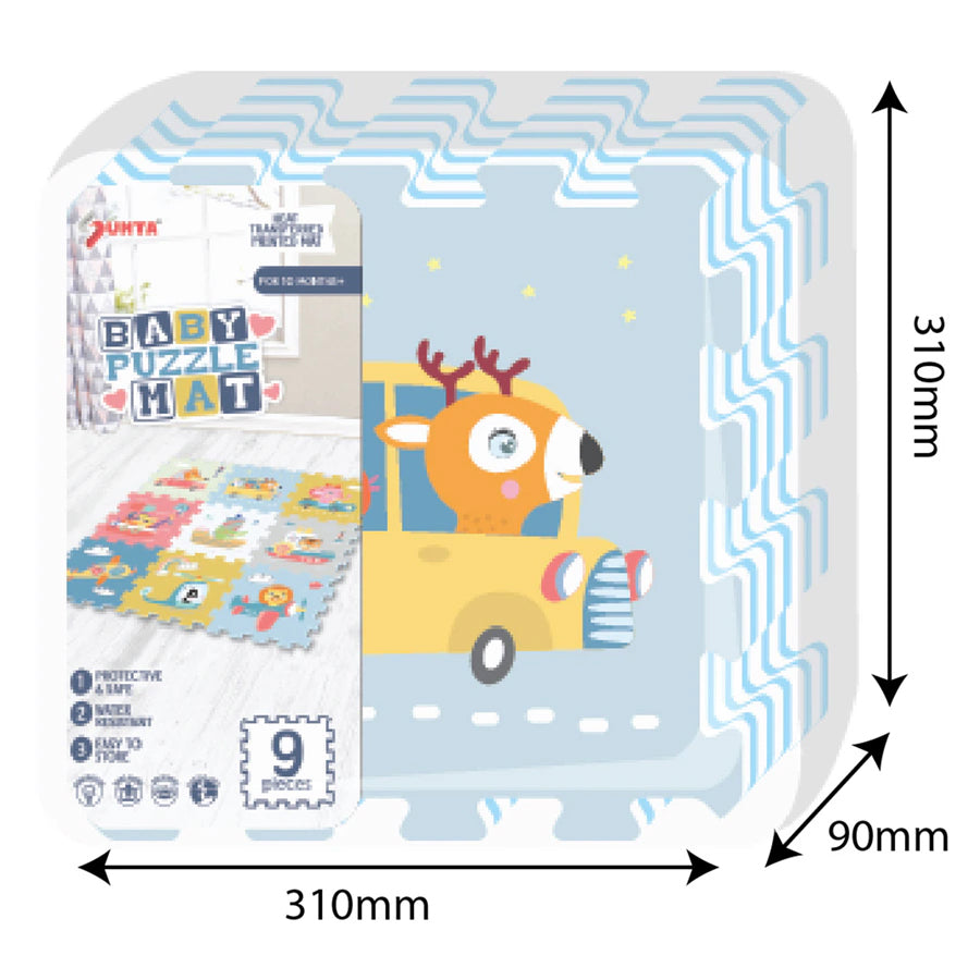 Sunta Transportation & Animals Puzzle Mat 9pcs Sunta Transportation & Animals Puzzle Mat 9pcs