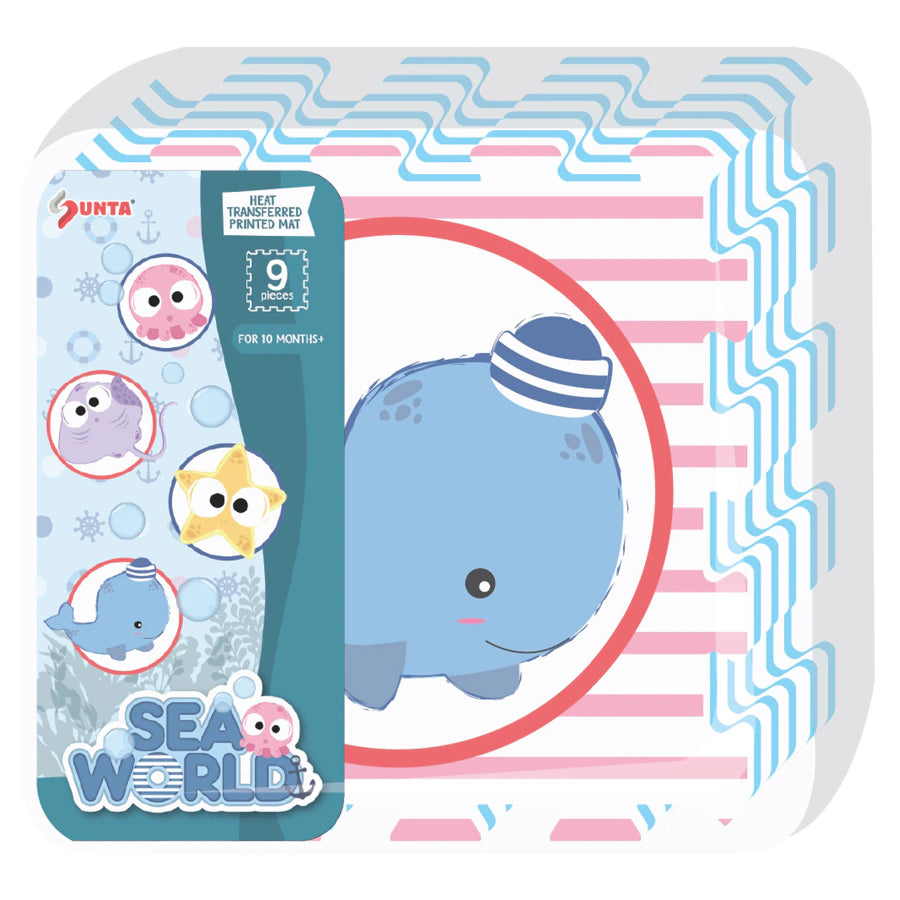 Sunta Sea World Puzzle Mat 9pc Sunta Sea World Puzzle Mat 9pc