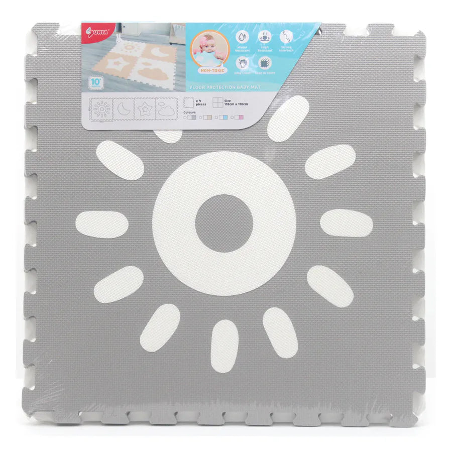 Sunta Weather Series Classic Puzzle Mat 4pc (Grey) Sunta Weather Series Classic Puzzle Mat 4pc (Grey)