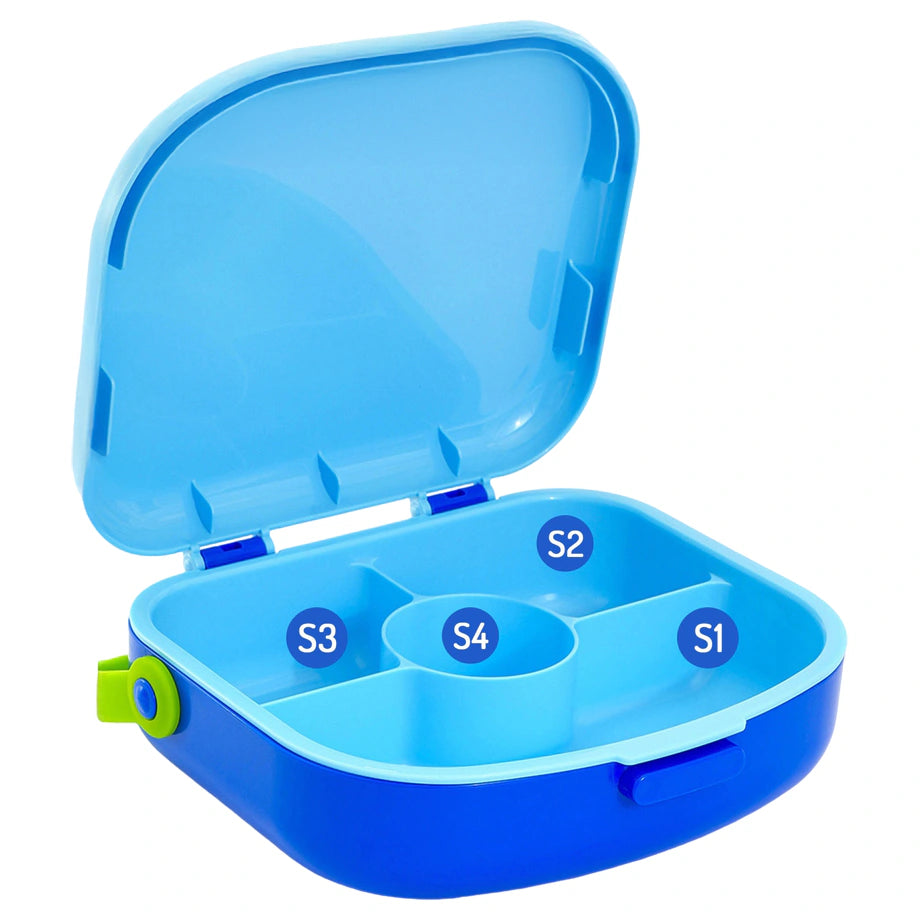 صندوق غداء بونفينو 1300 مل (أزرق) صندوق غداء بونفينو 1300 مل (أزرق)