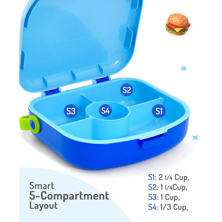 Bonfino Lunch Box 1300ml (Blue)