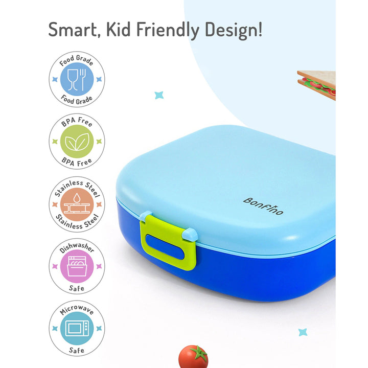 Bonfino Lunch Box 1300ml (Blue)