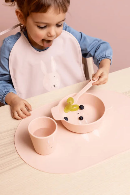 Trixie Waterproof Bib with Pocket Pack of 2 (Mrs. Rabbit)