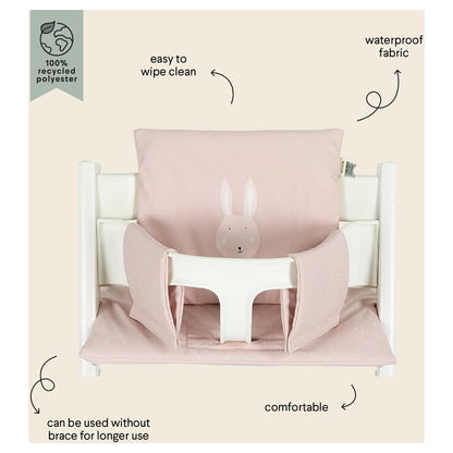 Trixie Waterproof High Chair Cushion (Mrs. Rabbit)