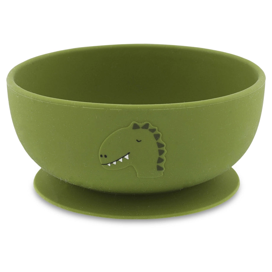 Trixie Silicone Feeding Bowl with Suction (Mr. Dino)