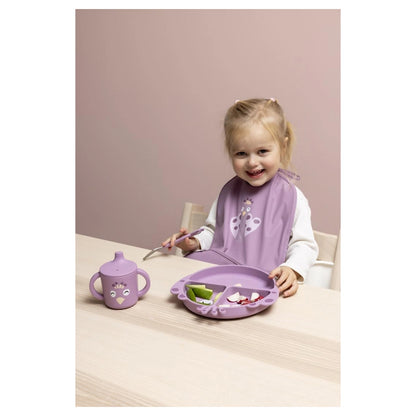 Trixie Silicone Divided Plate with Suction (Mrs. Peacock)