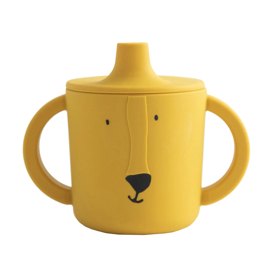 Trixie Silicone Sippy Cup with Handles 200ml (Mr. Lion)