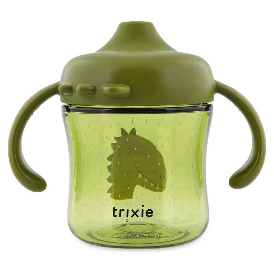 Trixie Tritan Sippy Cup with Handles 200ml (Mr. Dino)