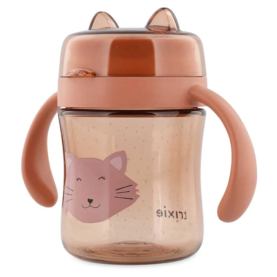 Trixie 360° Learning Cup with Handles 240ml (Mrs. Cat)