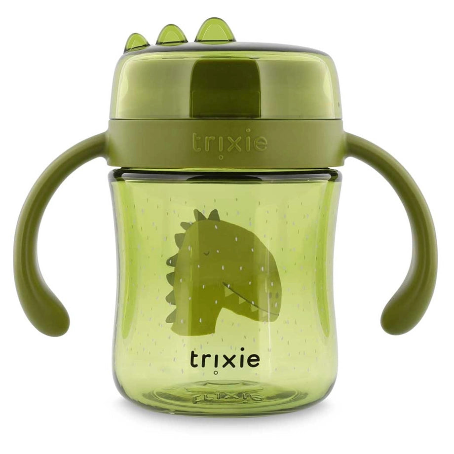 Trixie 360° Learning Cup with Handles 240ml (Mr. Dino)