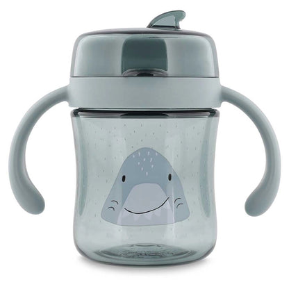 Trixie 360° Learning Cup with Handles 240ml (Mr. Shark)