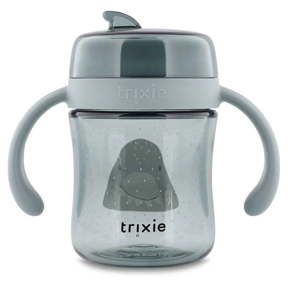 Trixie 360° Learning Cup with Handles 240ml (Mr. Shark)