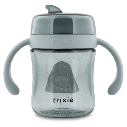 Trixie 360° Learning Cup with Handles 240ml (Mr. Shark)
