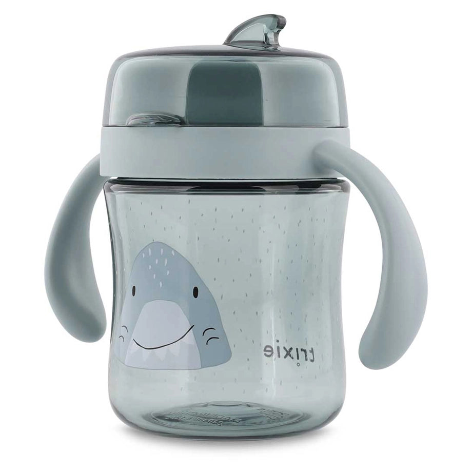 Trixie 360° Learning Cup with Handles 240ml (Mr. Shark)