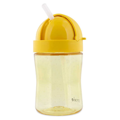Trixie Tritan Spill Proof Straw Bottle 300ml (Mr. Lion)