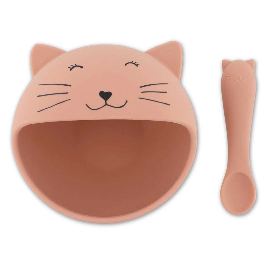 Trixie First Baby Silicone Meal Set (Mrs. Cat)