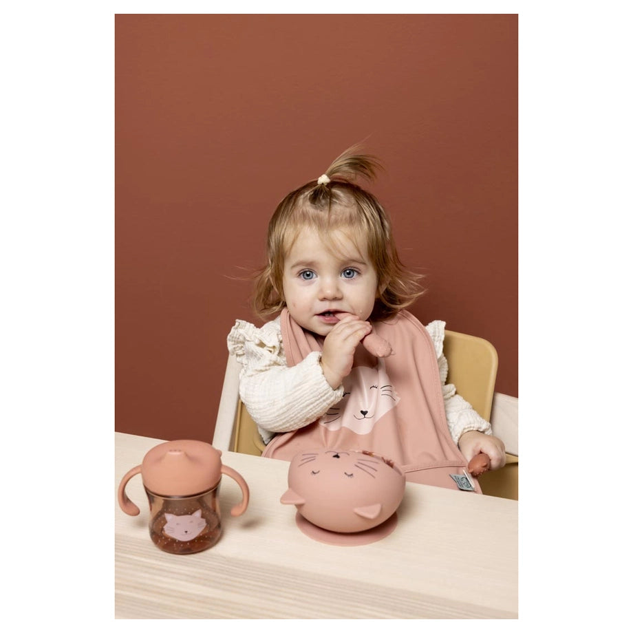Trixie First Baby Silicone Meal Set (Mrs. Cat)