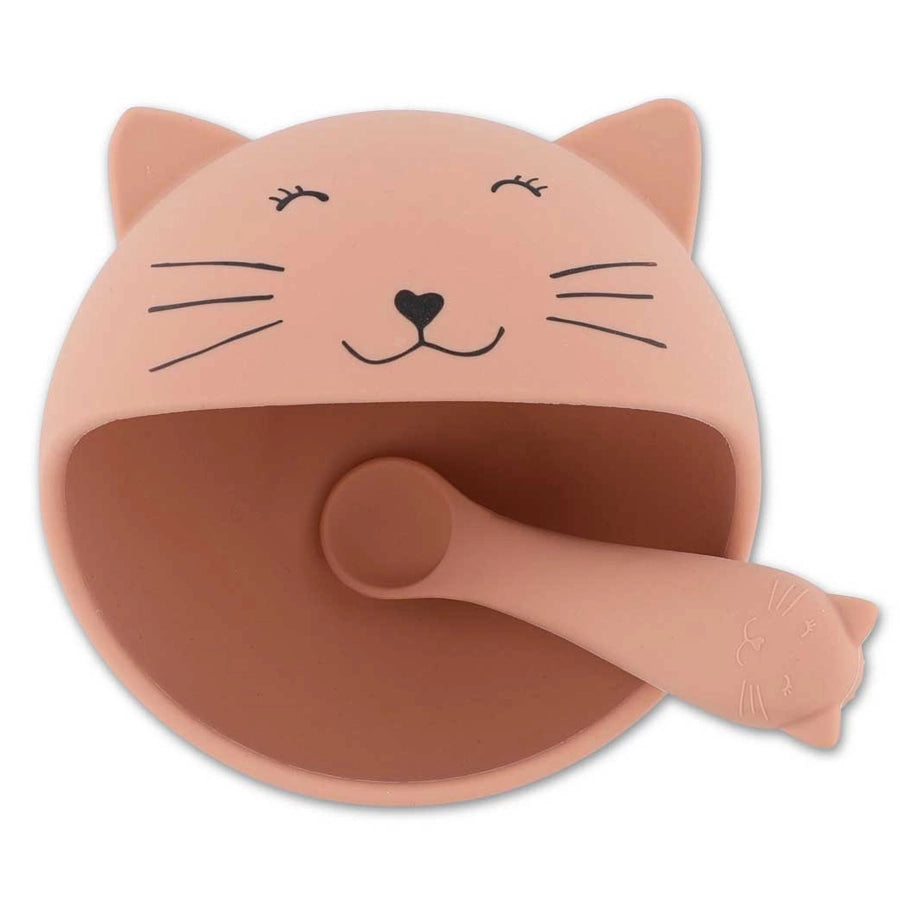 Trixie First Baby Silicone Meal Set (Mrs. Cat)