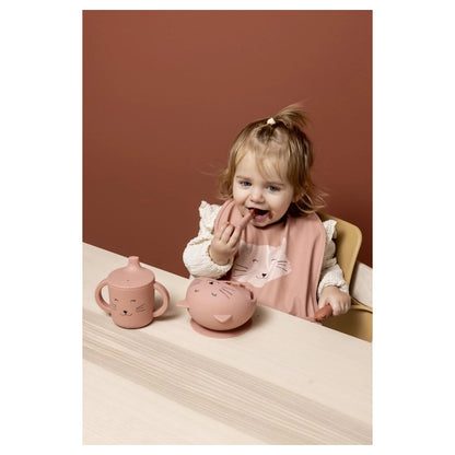 Trixie First Baby Silicone Meal Set (Mrs. Cat)