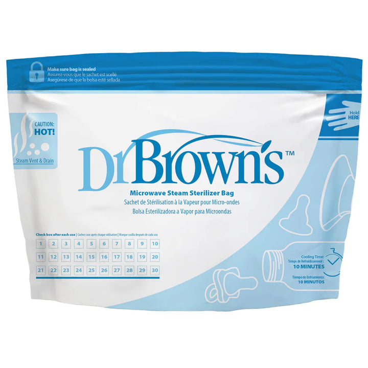 Dr Brown's Microwave Steam Sterlizer Bags Pack of 5