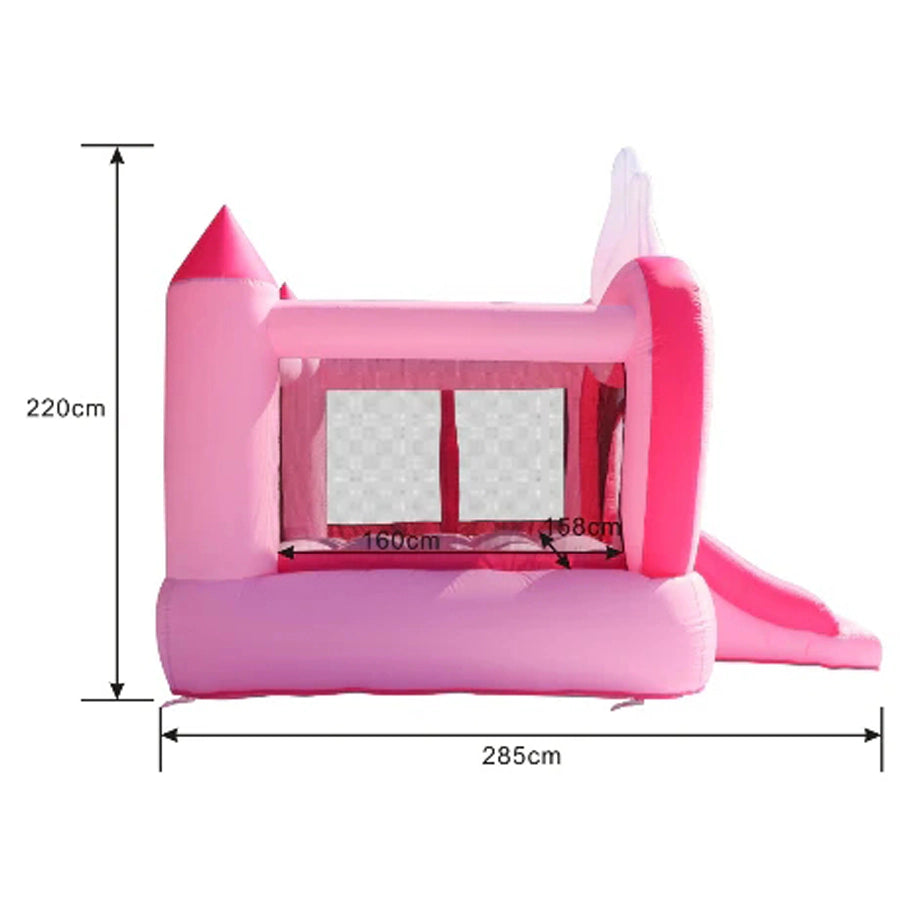 Happy Hop Princess Castle Bouncer with Slide