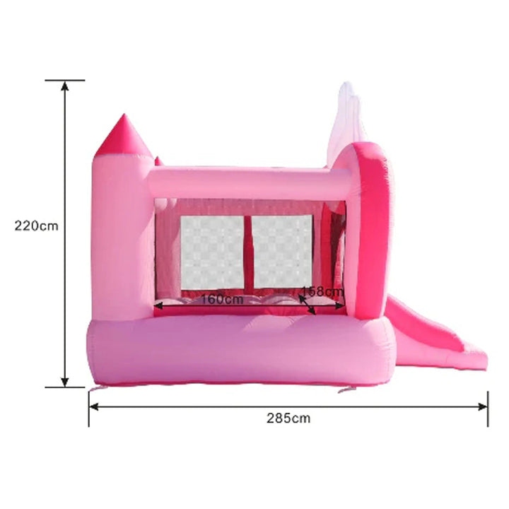 Happy Hop Princess Castle Bouncer with Slide