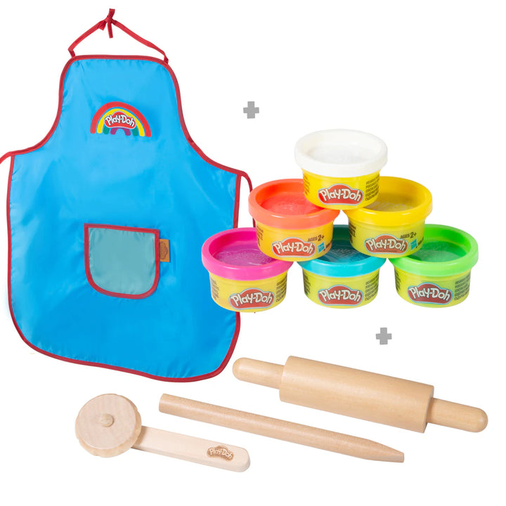 Play-Doh Wooden Play Set with Apron