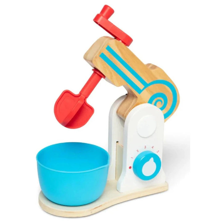 Melissa and Doug Wooden Make-A-Cake Mixer Set