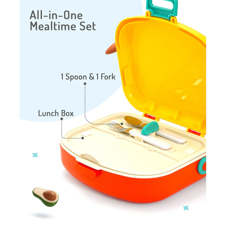 Bonfino Lunch Box (Yellow and Orange)